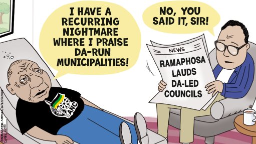 

MIND BLOWING: The subconscious mind is that part of one’s awareness that influences thoughts, feelings, and actions without one being fully conscious of that influence. It’s not entirely clear whether it was that or some form of reverse psychology that prompted President Cyril Ramaphosa, who is also ANC president, to extol the relative management virtues of DA-run municipalities in his dressing down last month of thousands of ANC councillors.
