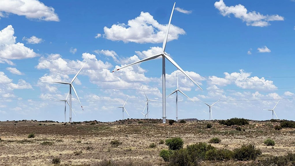 Castle wind farm.