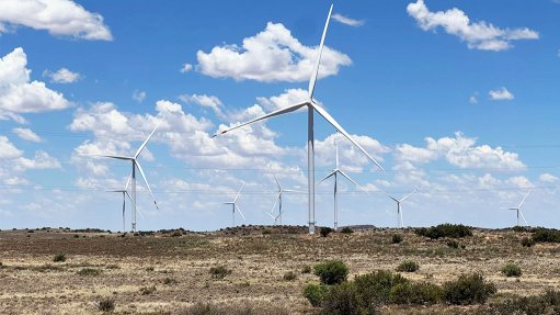 Castle wind farm.