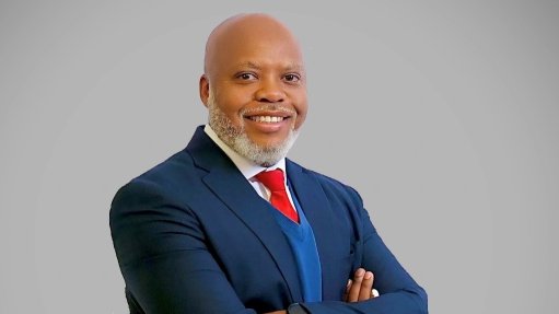 An image of Gibela Rail CEO Reggie Boqo 