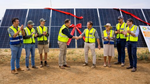 Celebration at the ribbon-cutting ceremony (Photo supplied by SPS) 