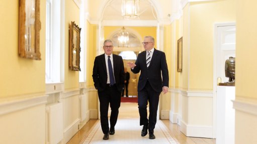 UK Prime Minister Keir Starmer and Australian Prime Minister Anthony Albanese