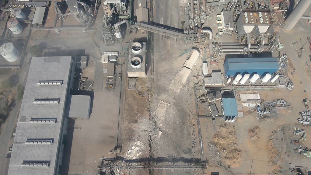 Palabora Mining Company (PMC) - Compromised Converter Stack - After