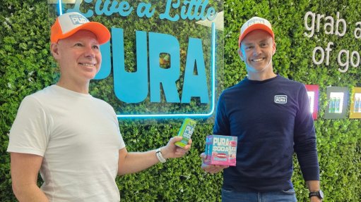 Greig Jansen and Pura CFO Sean Smuts