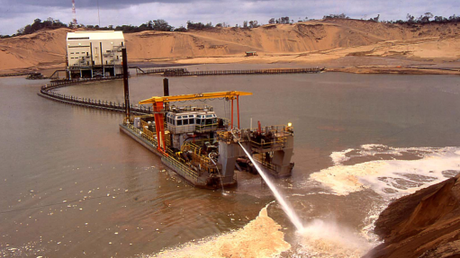 Dredge mining at Richards Bay Minerals – DREDGER