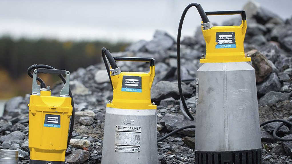 Atlas Copco WEDA submersible pumps deliver reliable performance in mining and dewatering projects across Southern Africa