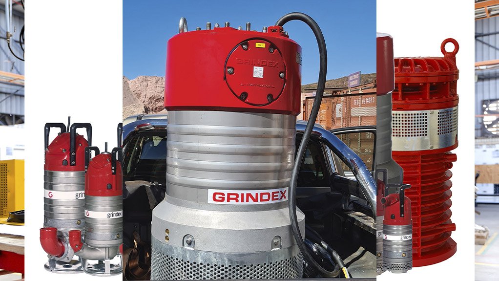 The Grindex H series is designed for applications requiring high heads, capable of pumping water to impressive heights of up to 180 metres in deep level mines