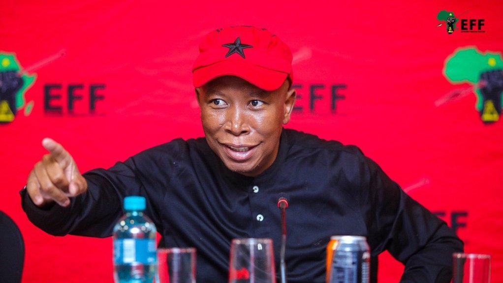 EFF leader Julius Malema 