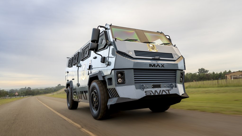 SVI SWAT
The bigger SWAT platform is protected by as much as 5 t of armour and accommodated 12 personnel