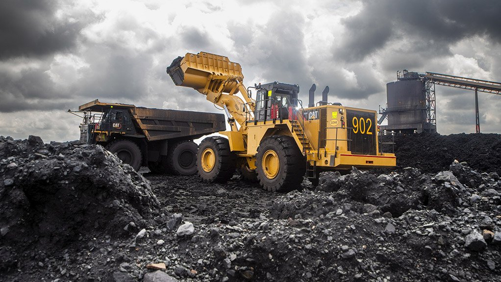 Image of heavy machinery on a mine