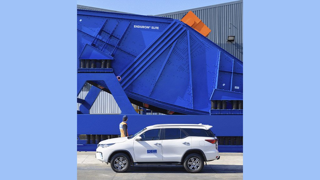 Weir’s large ENDURON® Elite double deck banana screens are being produced at the Alrode manufacturing facility in South Africa