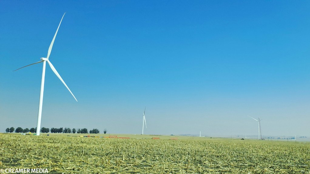 The Ummbila Emoyeni wind farm