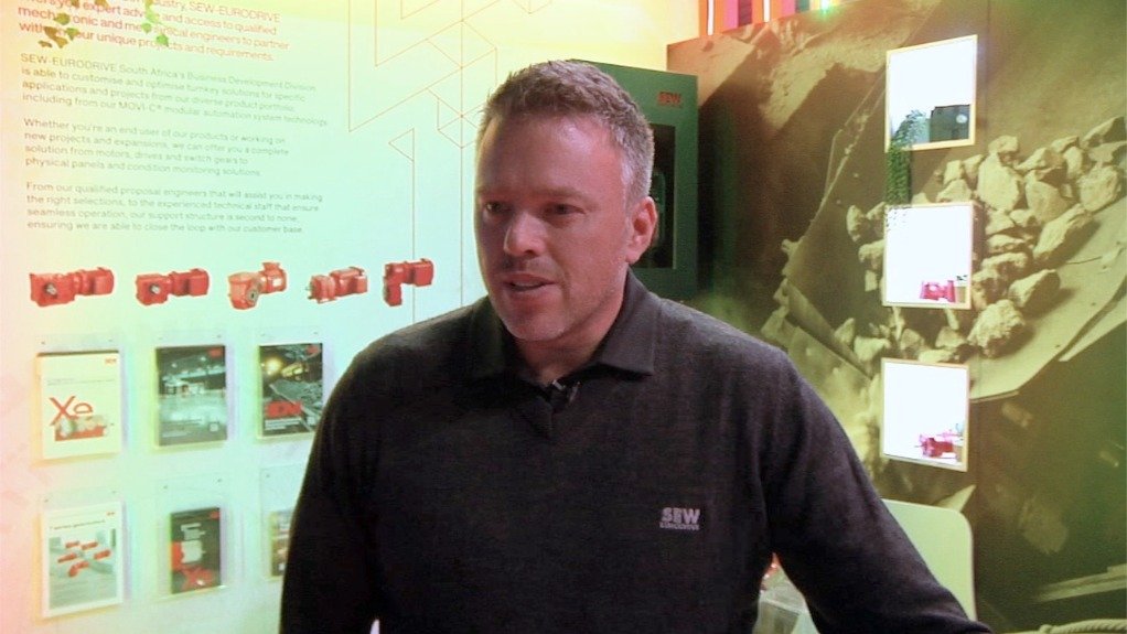 SEW-EURODRIVE national sales and marketing manager Jonathan McKey