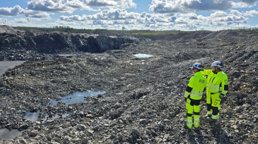 A generic site image of a lithium mine project