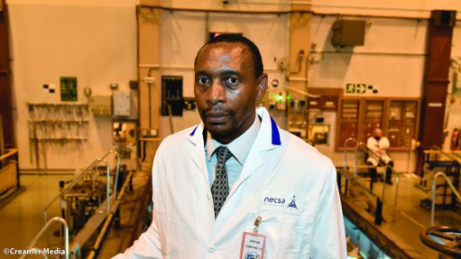 Necsa CEO Loyiso Tyabashe 