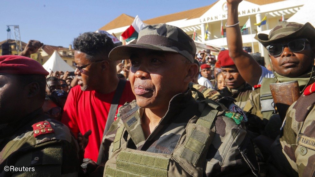 Madagascar's coup leader Colonel Michael Randrianirina