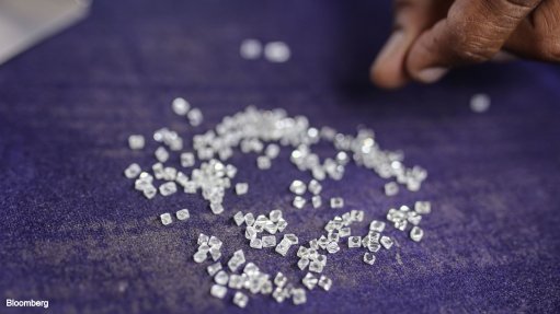 diamonds at market