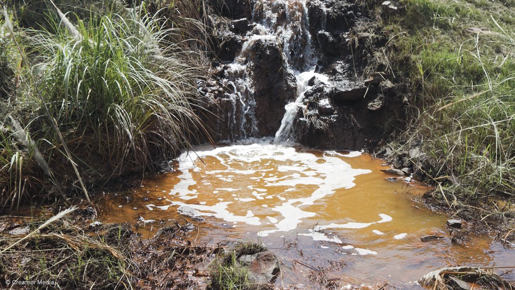 acid mine drainage