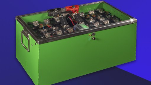 Image of an industrial battery