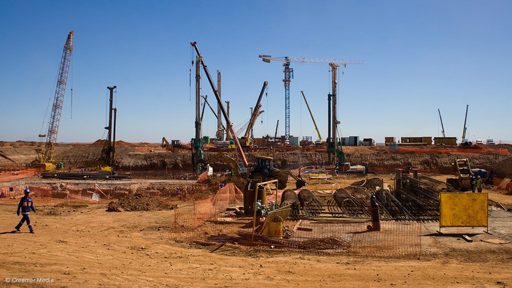 An image showing Stefanutti construction at the Kusile project 