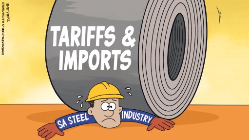 UNDER PRESSURE: The pressures faced by the South African steel industry have been well documented throughout the year. The lack of domestic demand growth, coupled with rising electricity and logistics costs﻿, continue﻿s to eat into margins. However, the industry is also at the centre of trade-war hostilities, where tariffs are the order of the day. In the process, surplus steel is seeking new markets and there are reports that imports into South Africa are surging. There are no good solutions, but government intervention is looking increasingly likely.