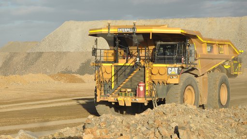 Caterpillar haul truck