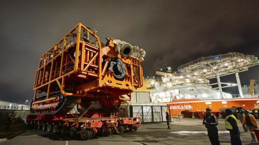 Image of subsea crawler at a dry dock
