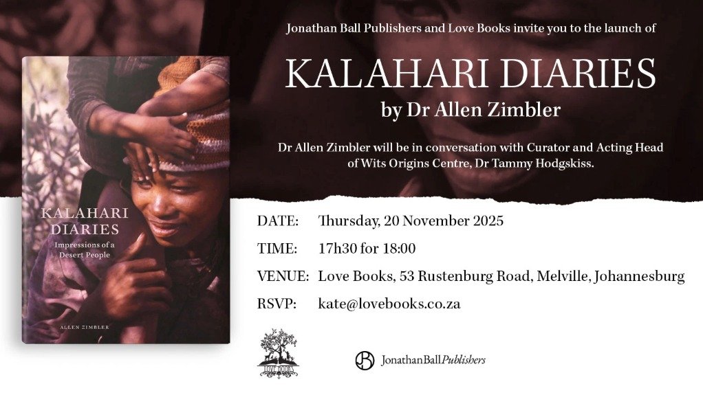 'Kalahari Diaries' book launch