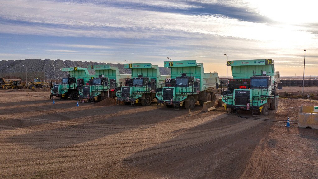 Rio Tinto trials battery-swap electric haul trucks at Oyu Tolgoi