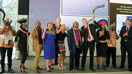 Flashback to the listing of Southern Palladium on the Johannesburg Stock Exchange.