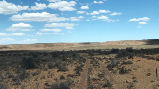 The Nuweveld Wind Farm site in the upper Karoo region of the Western Cape