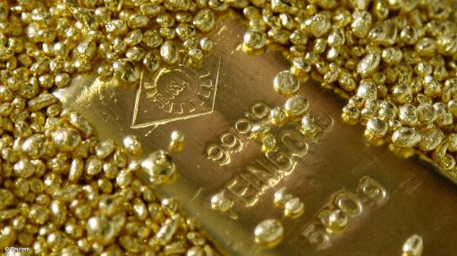 A gold bar