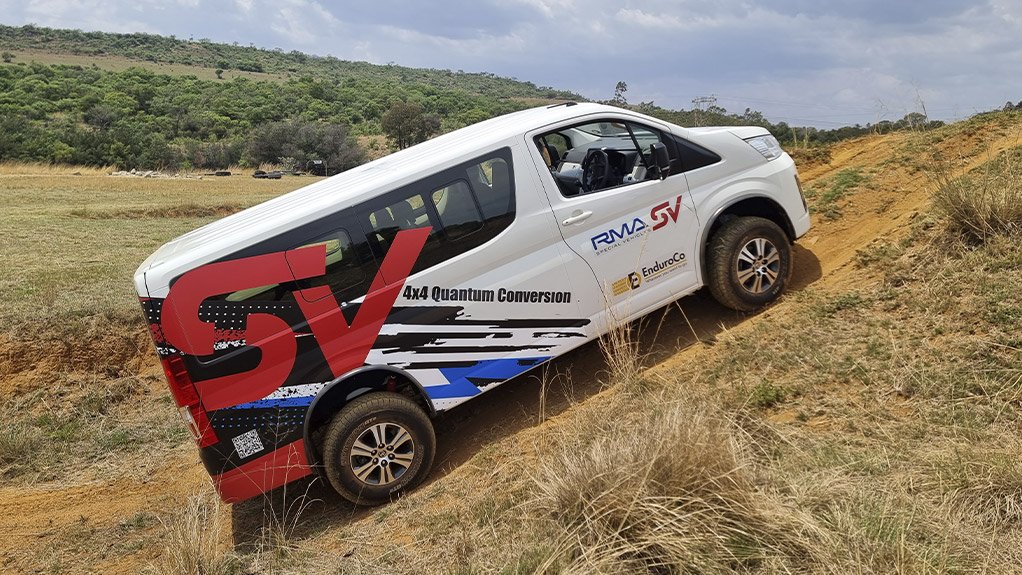 RMA Automotive conversions provide Toyota Quantum with full-time 4WD functionality