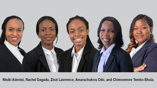  	Ntsiki Adonisi, Rachel Dagadu, Zinzi Lawrence, Amarachukwu Odo, and Chimwemwe Tembo-Shula.