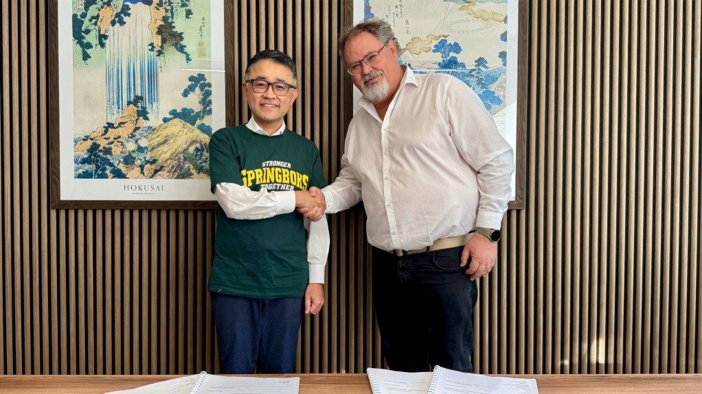 Tsuruta Wataru and Frans Jooste