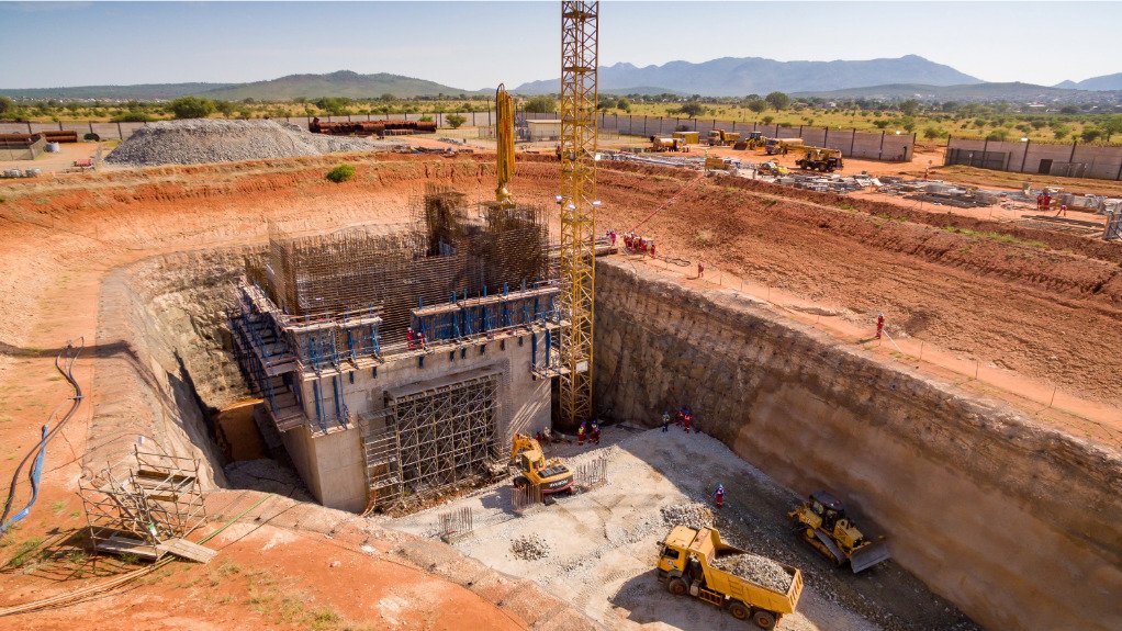 A generic image of a mining project