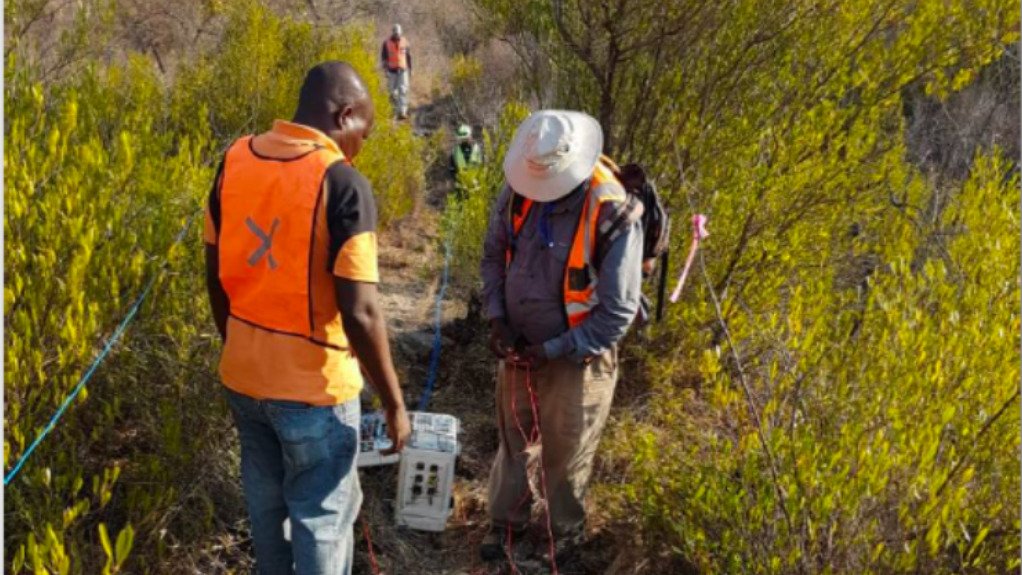 Geological mapping at the Zeb project