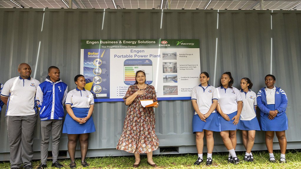 Engen Brings Solar Power to Wentworth Secondary