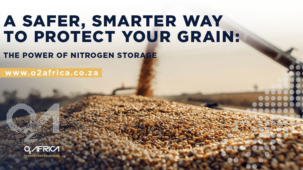 Safer, smarter way to protect grain using nitrogen storage
