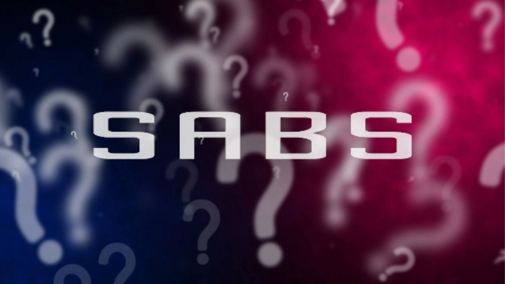 SABS logo with question marks