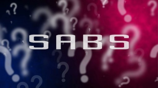SABS logo with question marks