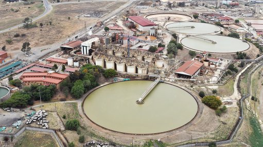 An image of DRDGold's tailings facility 