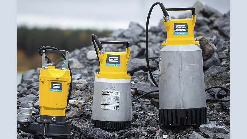 Image of Atlas Copco WEDA submersible pumps from IPR
