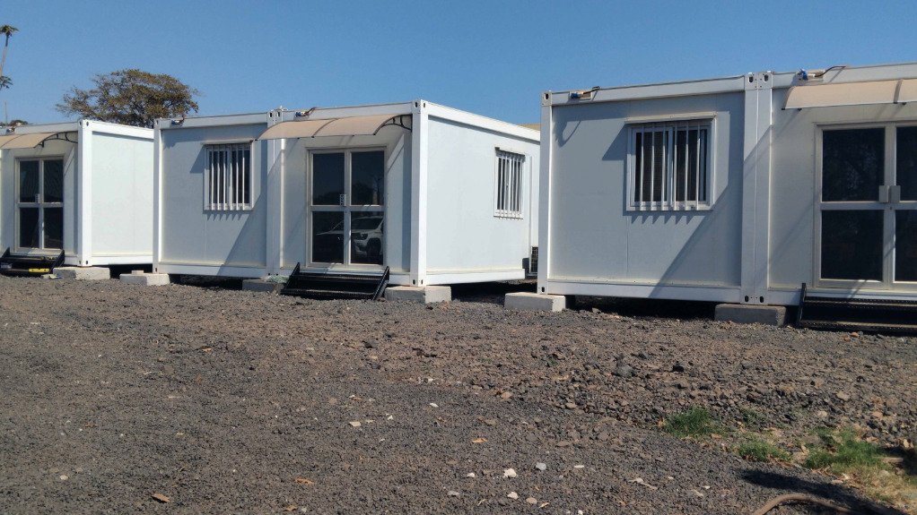 A generic image of a modular cleanroom