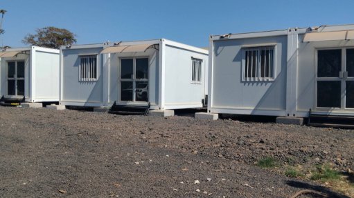 A generic image of a modular cleanroom