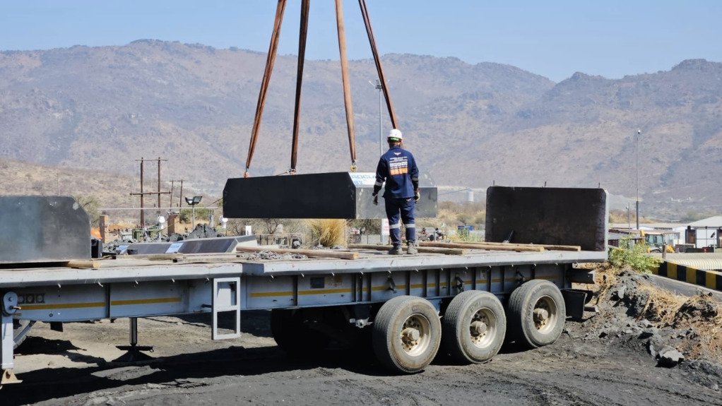 The above image depicts one of the segmented steel-clad precast concrete sections