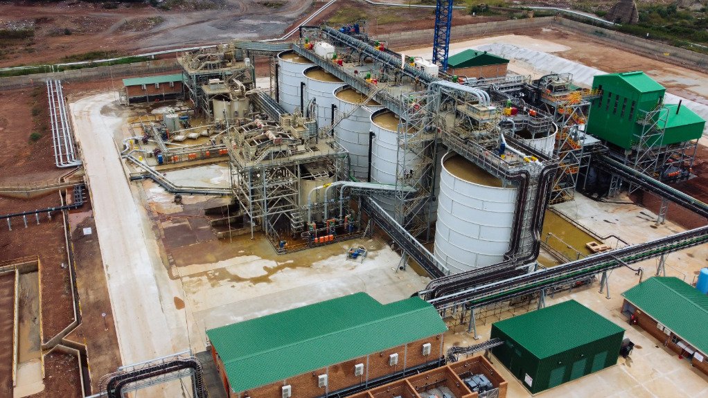 PAR's Mogale Tailings Retreatment (MTR) plant, on the West Rand of Johannesburg,