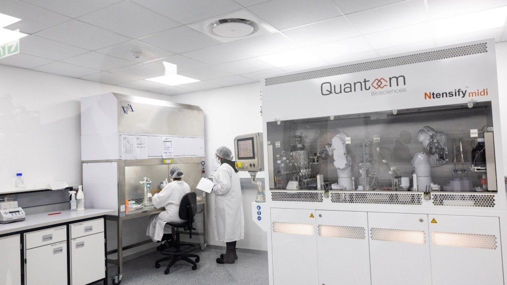 Inside Biovac's facilities in Cape Town