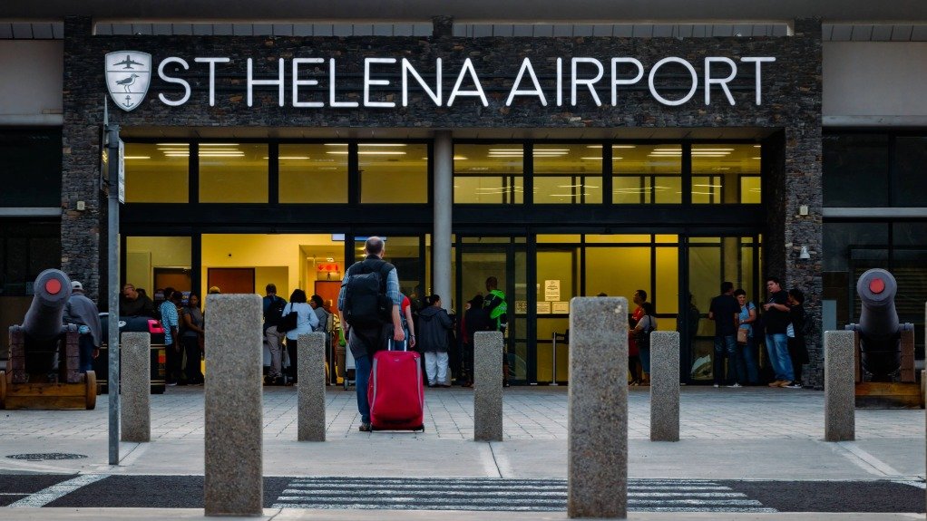 The St Helena airport