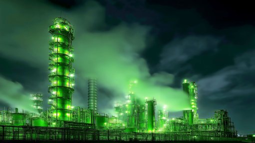 Image of green methanol plant